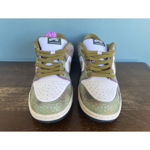 Nike SB Dunk Low Pro QS x Alexis Sablone "Chameleon" Men's Size 10 HJ3386-300 - Picture 6 of 11